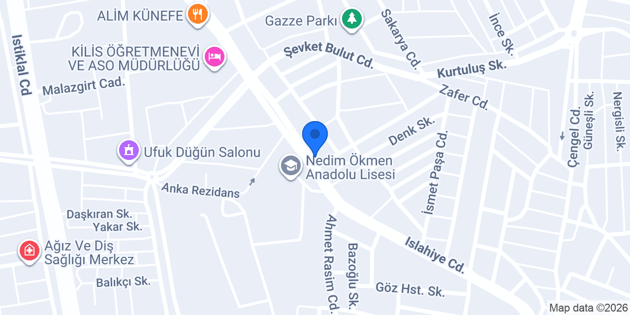 KİLİS ELZ PSİKOTEKNİK konumu