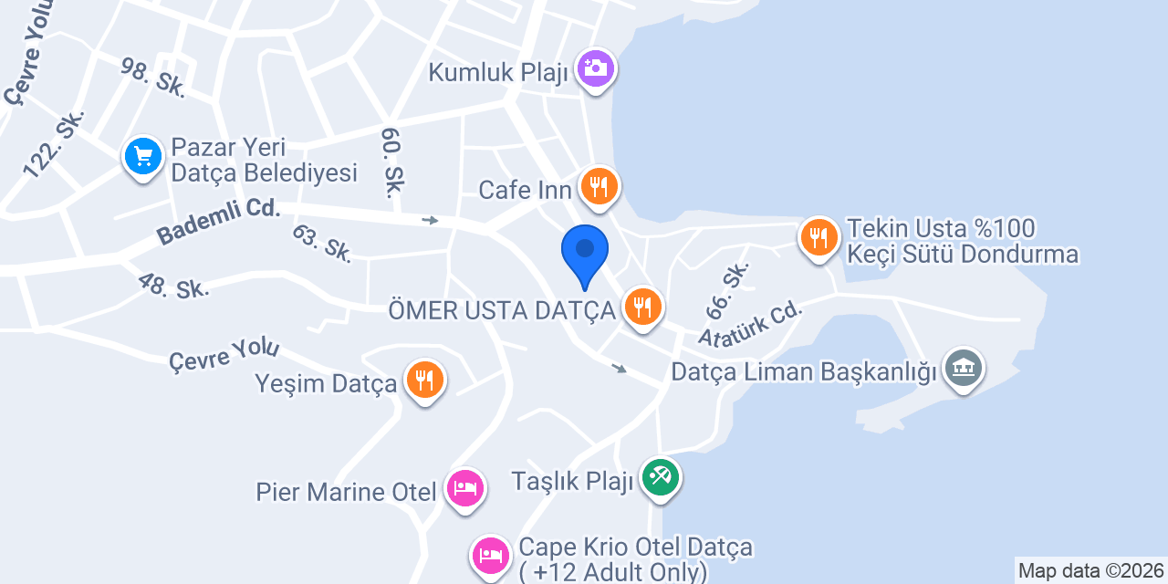 Dadya Dostane Kültür Sanat Evi konumu