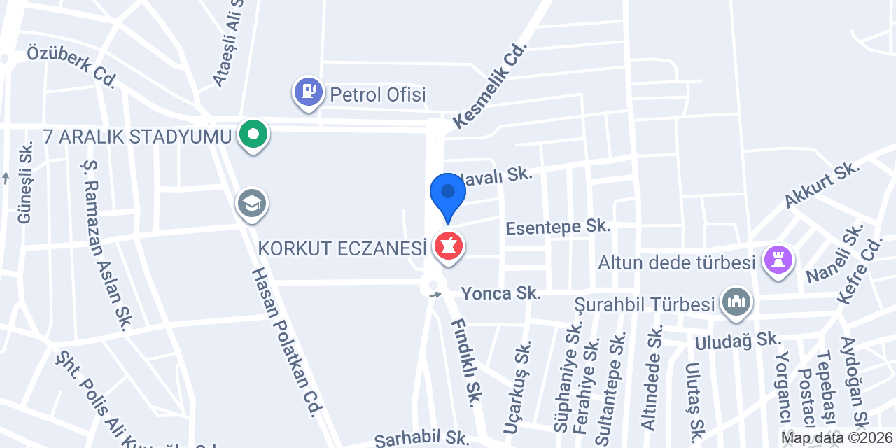 Egemsoy İnşaat konumu