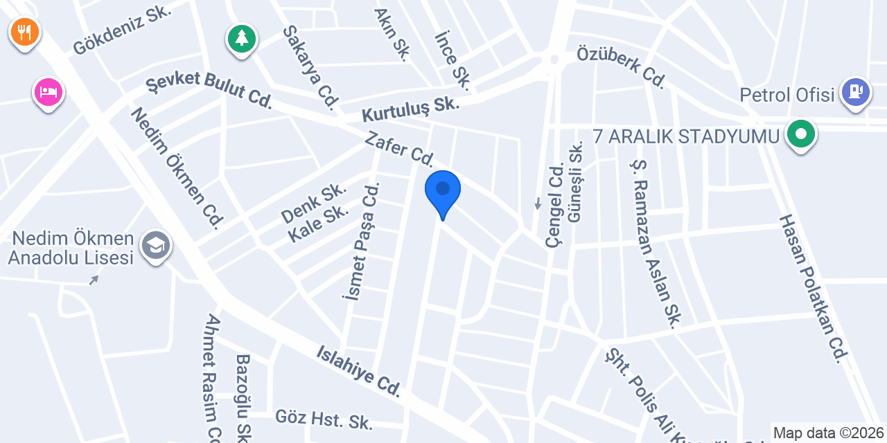 Yavuztürk Ticaret konumu