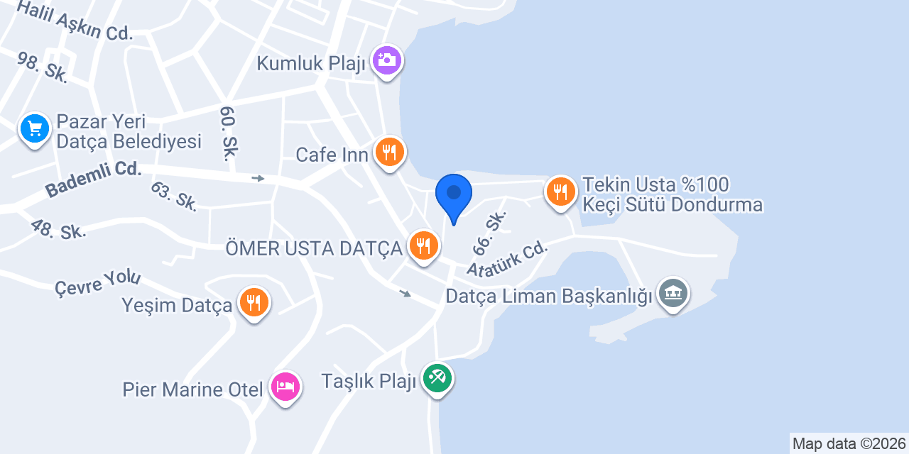 Kekik Exclusive Hotel konumu