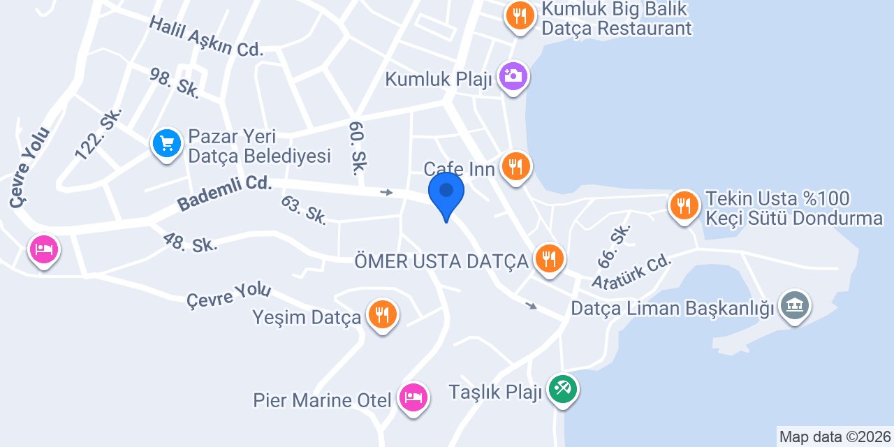 Dm Residence Butik Otel Datça konumu