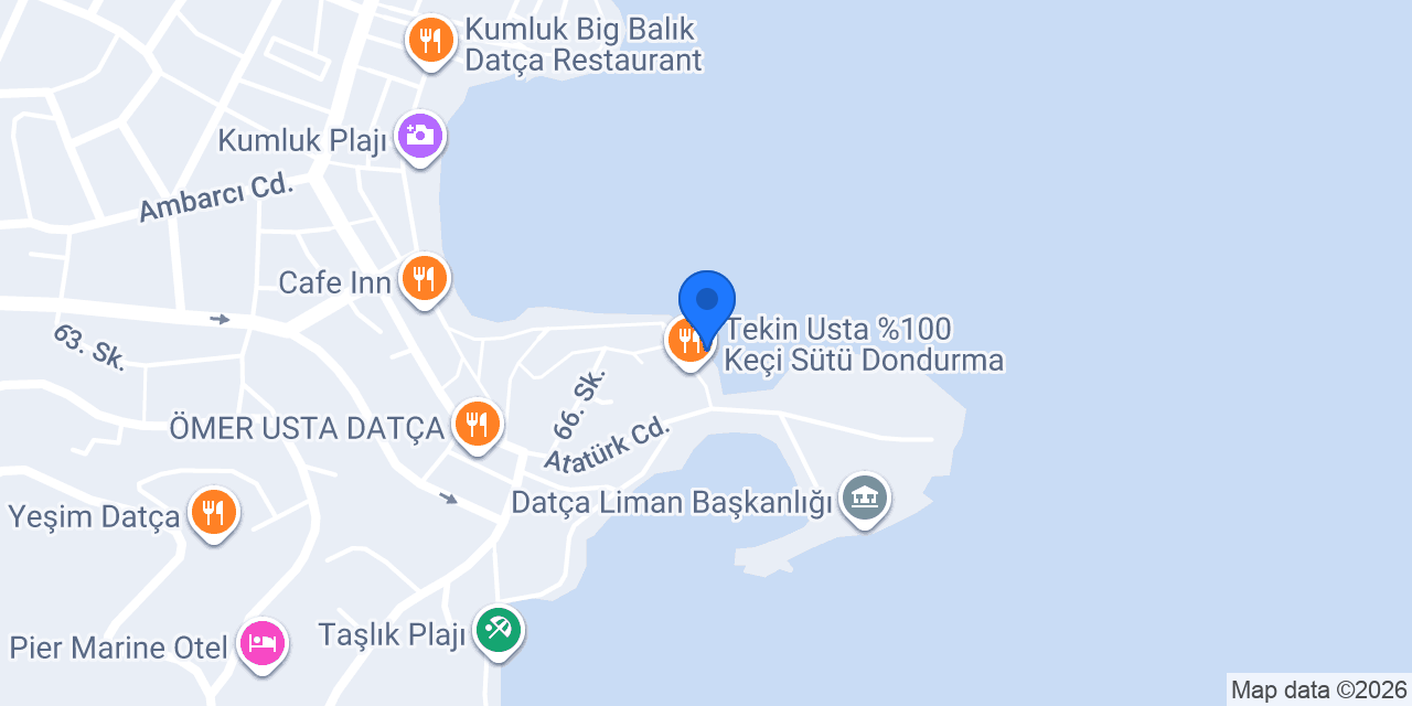 OluGide Datça Tekne Turu konumu