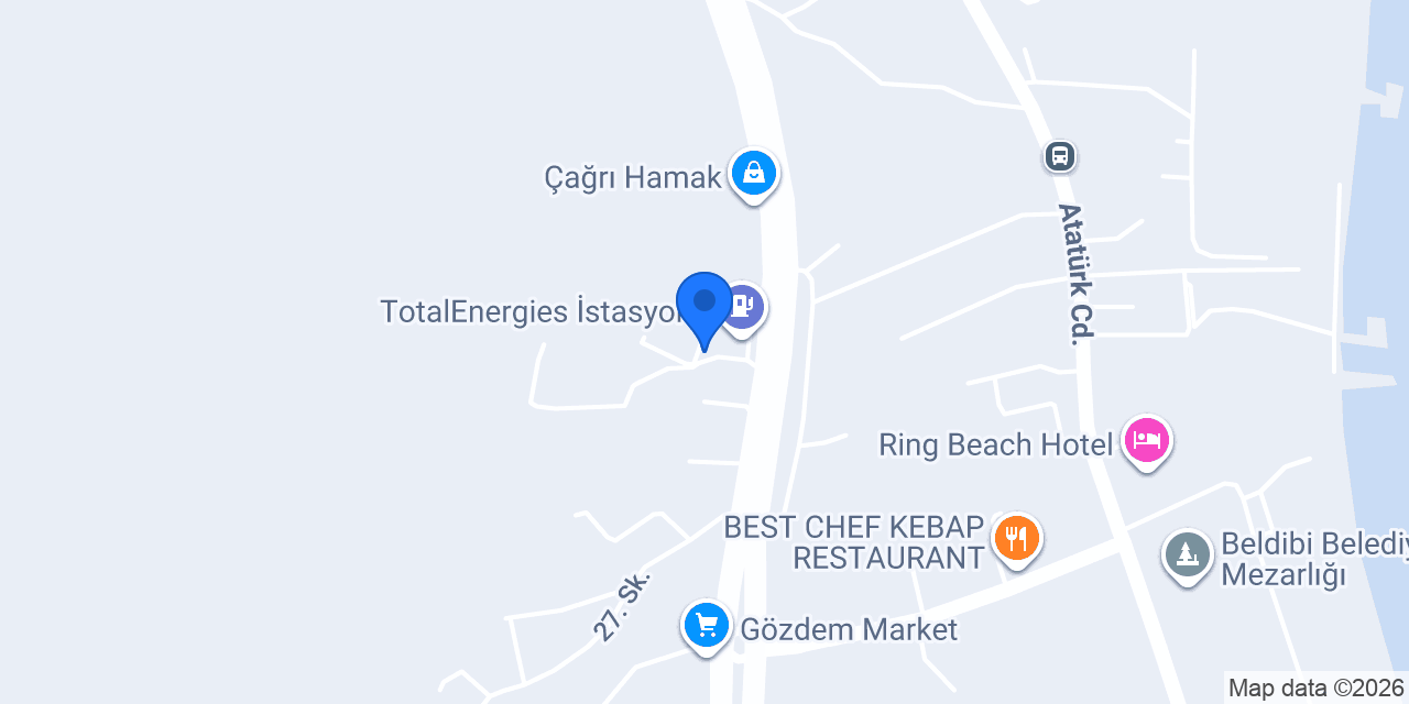 Ergen Oto Lastik konumu