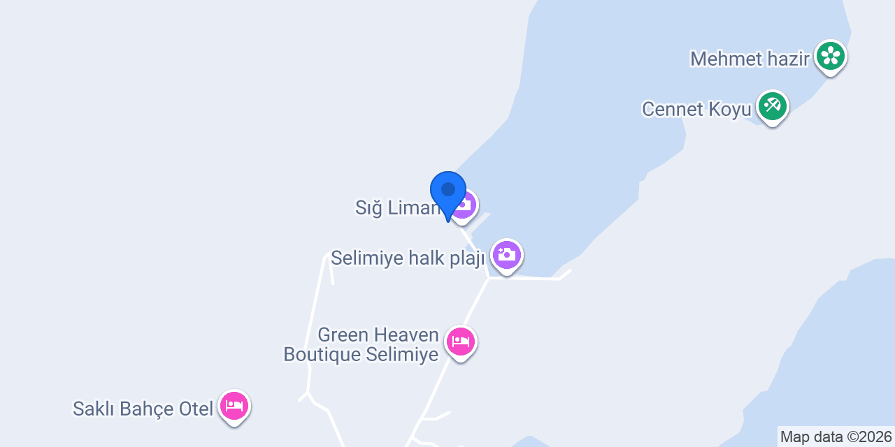 Sığliman Beach Glamping konumu