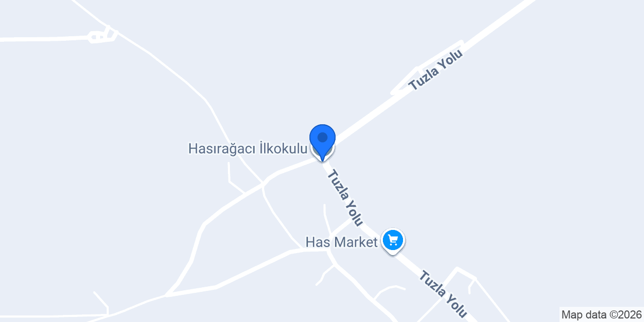 Hasırağacı İlkokulu konumu