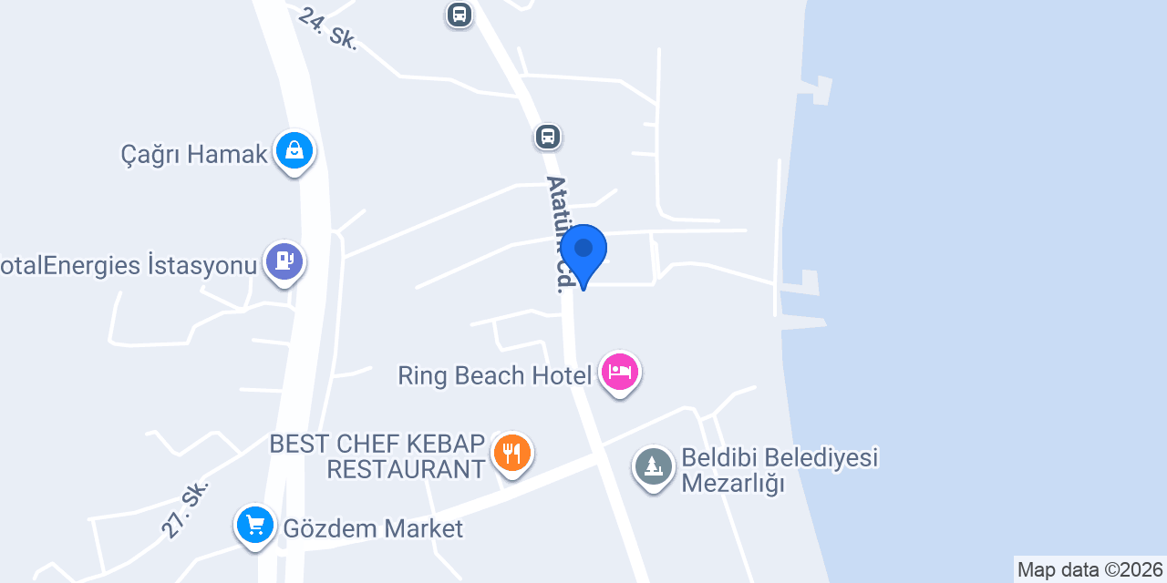 MYMOON RENT A CAR konumu