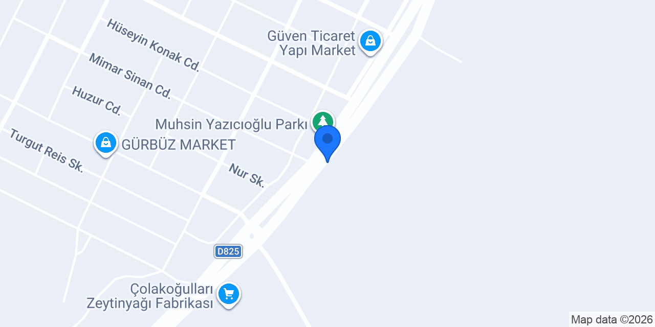 Nur Zeytin Yağı Fabr. konumu