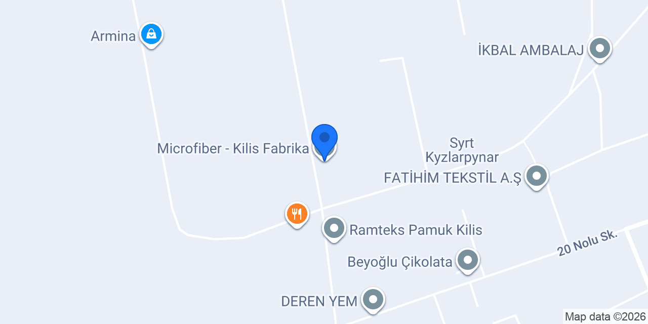 Microfiber - Kilis Fabrika konumu