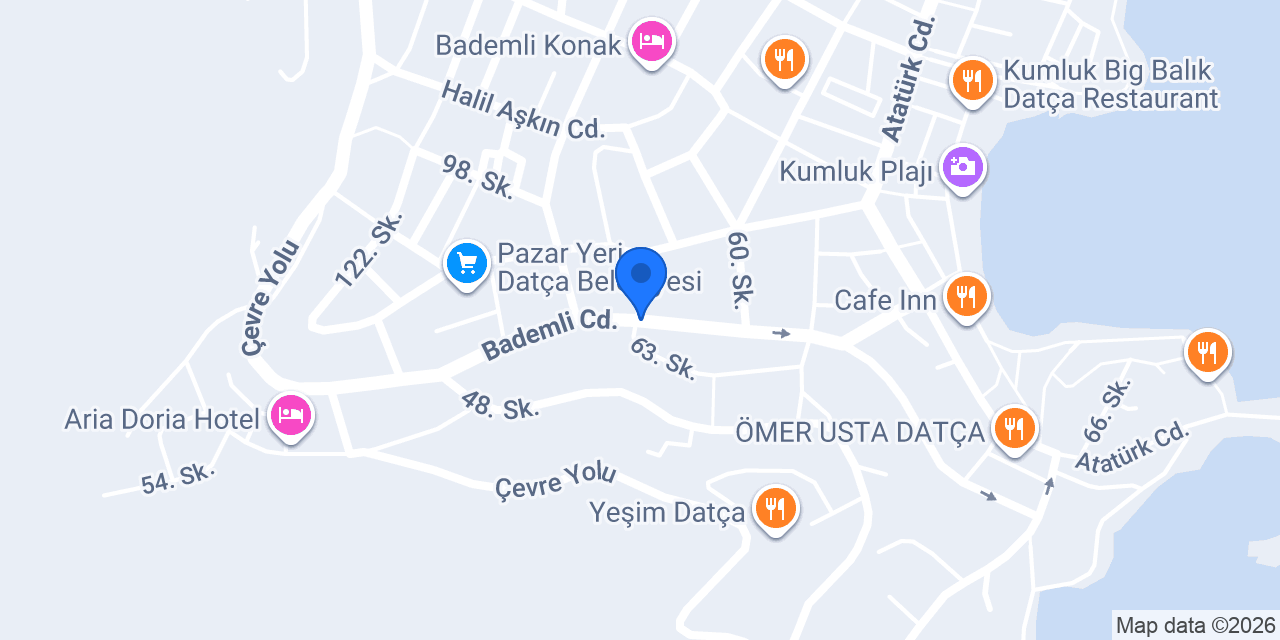 Datça Diyaliz konumu