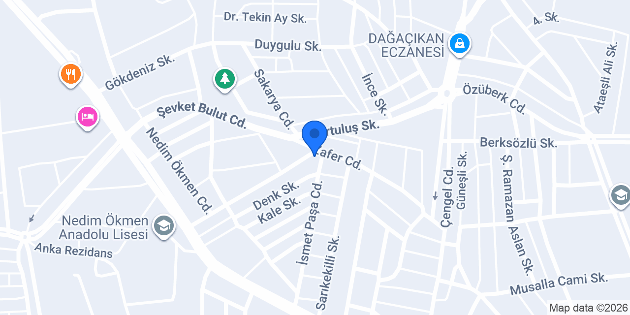 Şirin Et Pazarı konumu