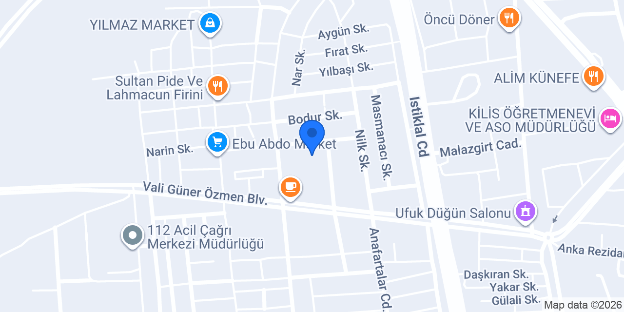Ekrem Çetin Ortaokulu konumu
