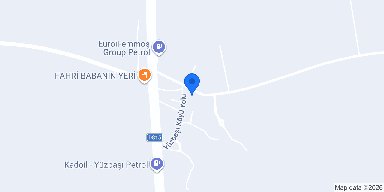 Yüzbaşı Sağlık Evi konumu