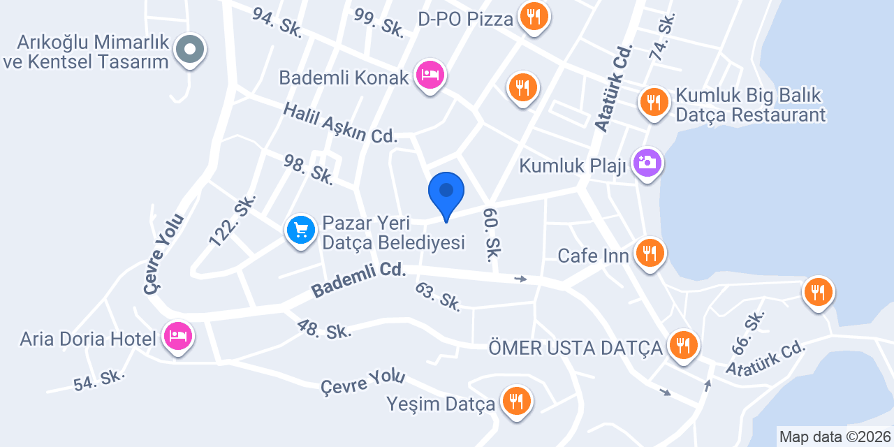 Tuana Rent A Car konumu