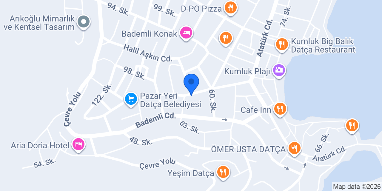 Börekçi Rıfat Datça konumu