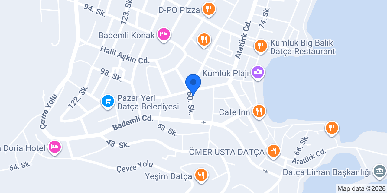 Seda Pansiyon konumu