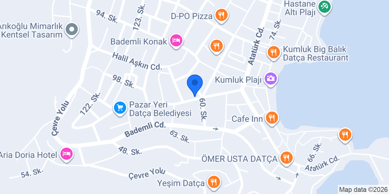 Taşkın Optik konumu