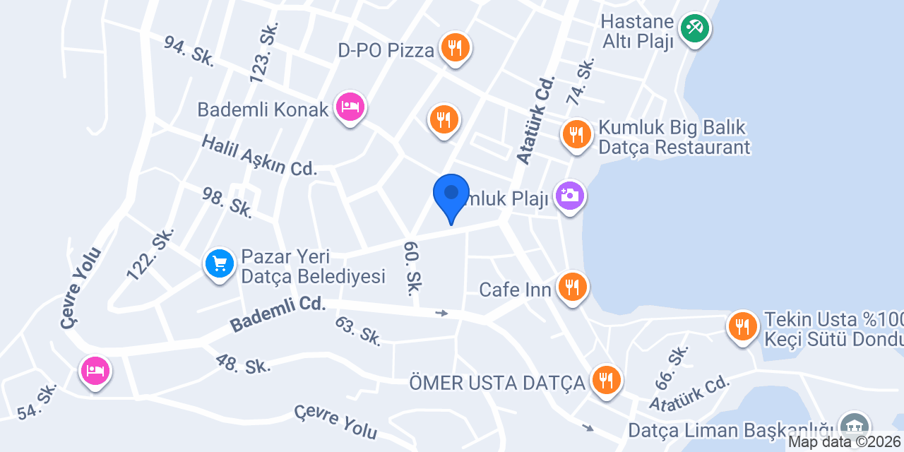 Datça Anahtar & Çilingir konumu