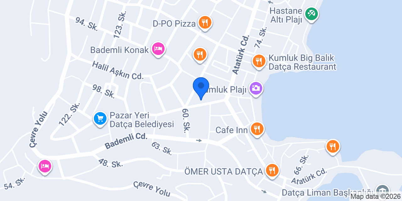 Datça Doğuş Matbaacılık konumu