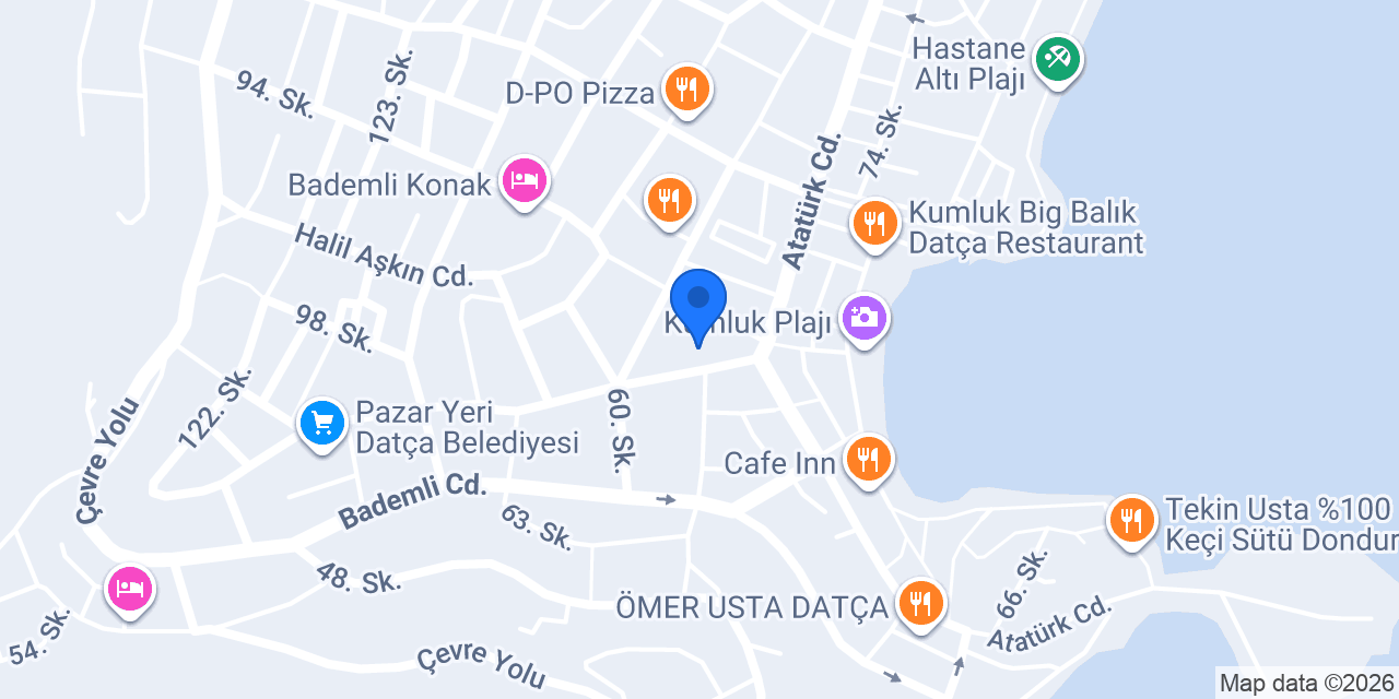 Datça Selçuk Ambalaj Sanayi konumu
