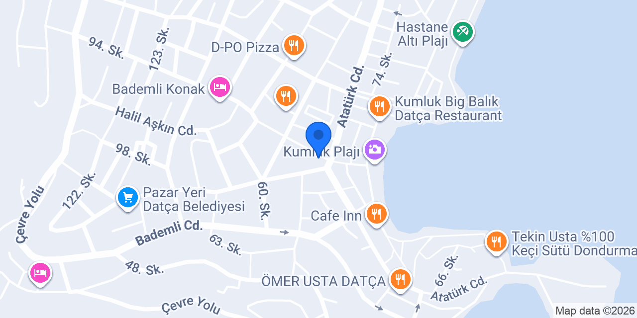 datçaçiçekçi konumu