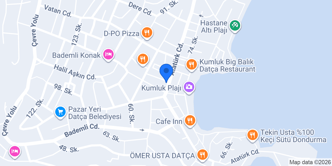 Nokta Cafe & Pastane konumu