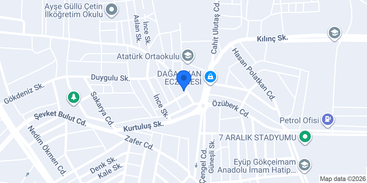 ÖNDEŞ ECZANESİ KİLİS konumu