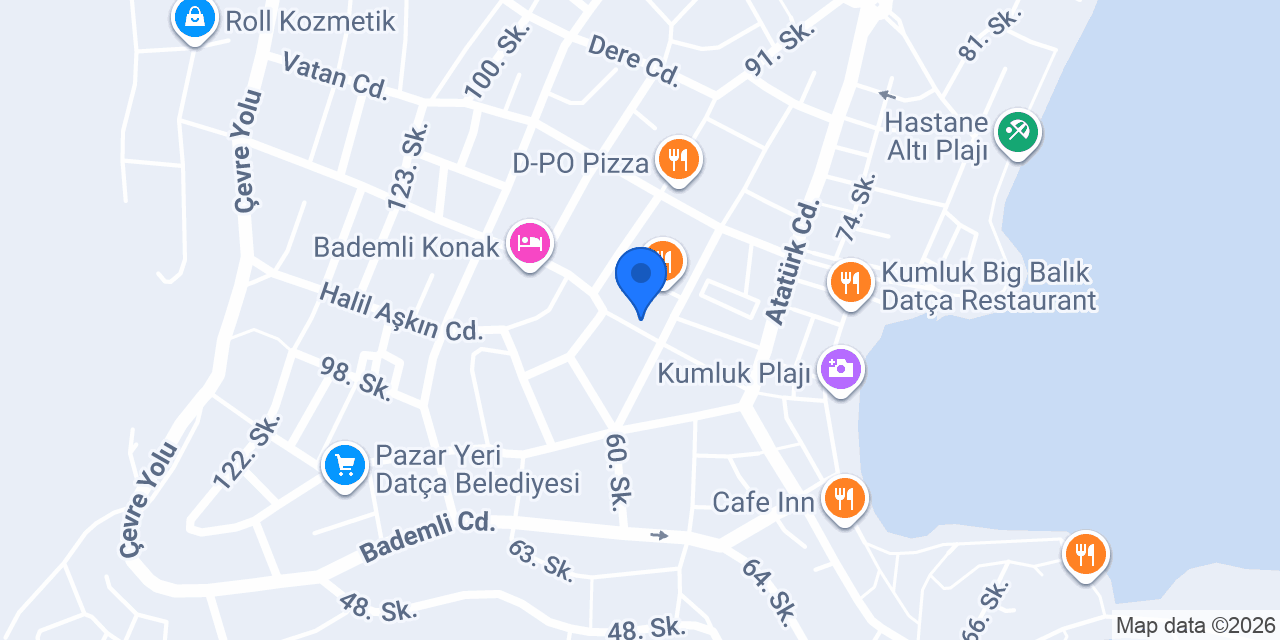 Datça Laçin Emlak ve Inşaat konumu