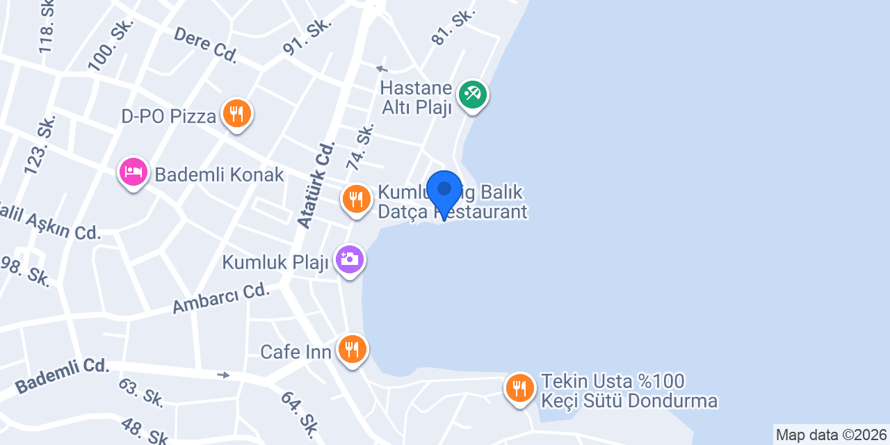 BALKAN Datça Tekne Turu / Datça Tekne Kiralama / Datça günübirlik tekne turu / Özel tekne turu konumu