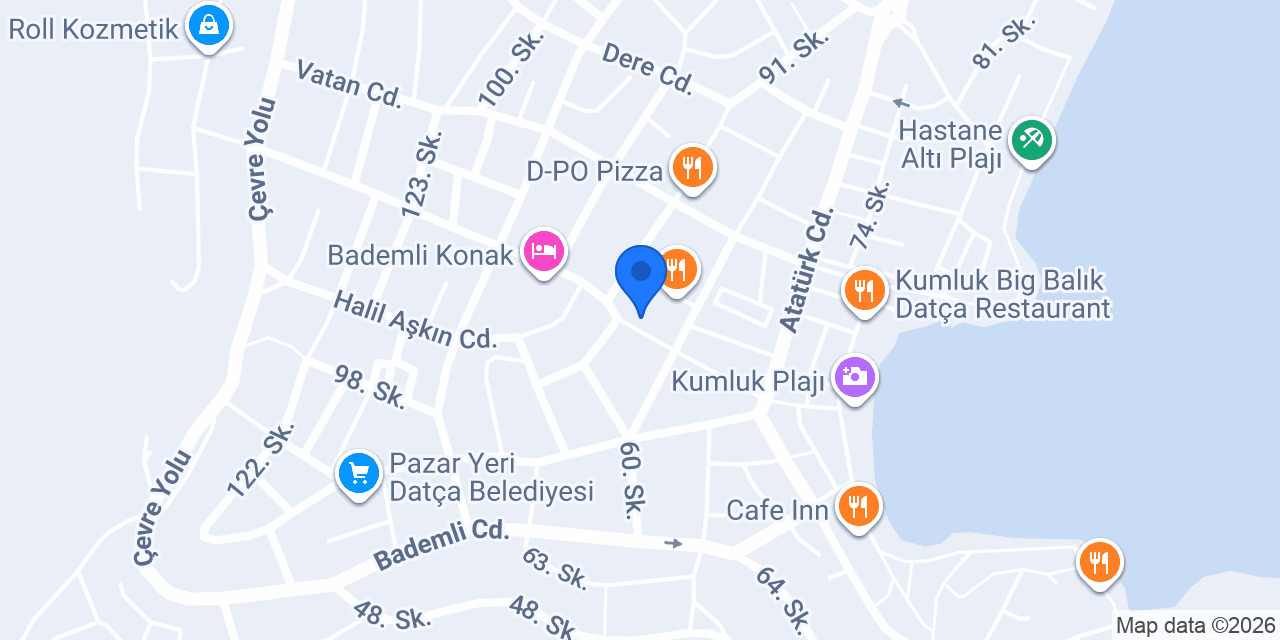 LAÇİN APART OTEL konumu