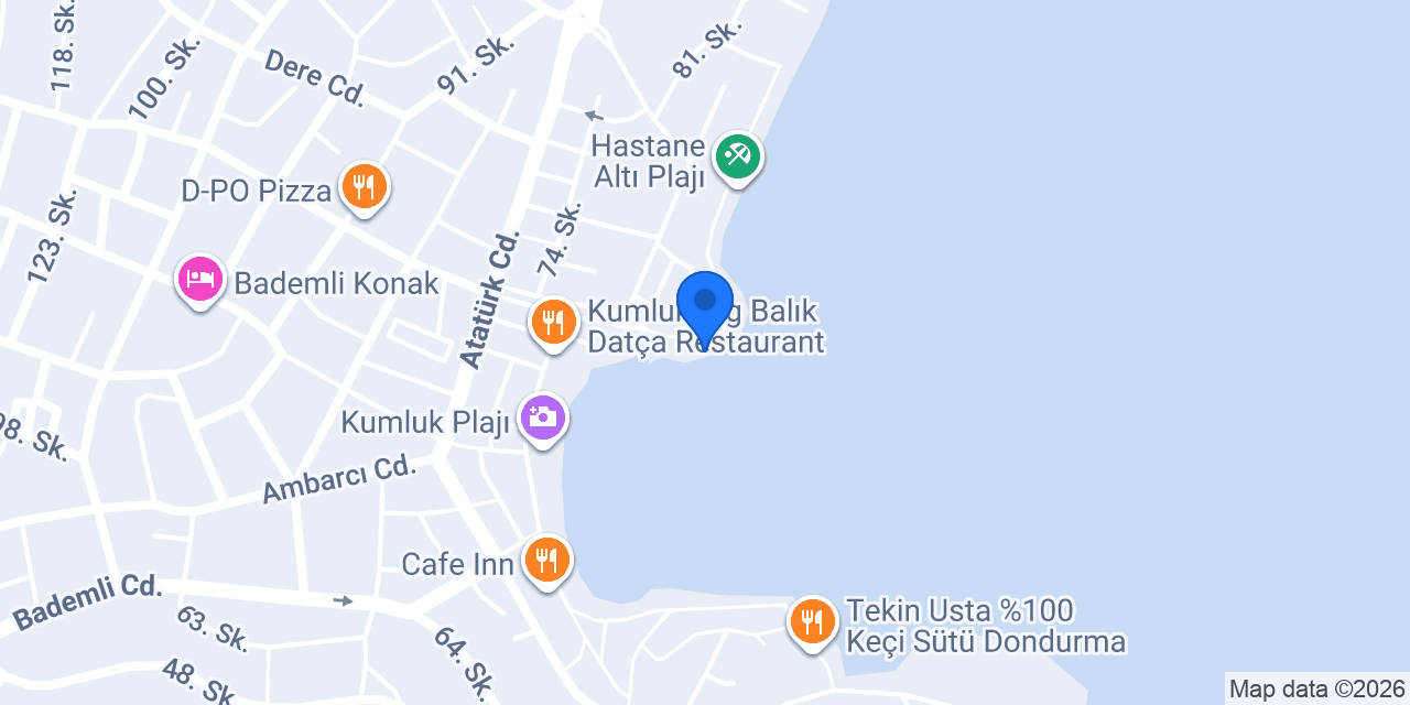 Okto Yacht Datça - Tekne Turu konumu
