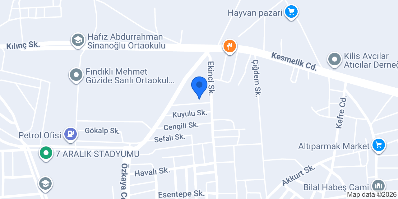 BAYSAL İNŞAAT konumu