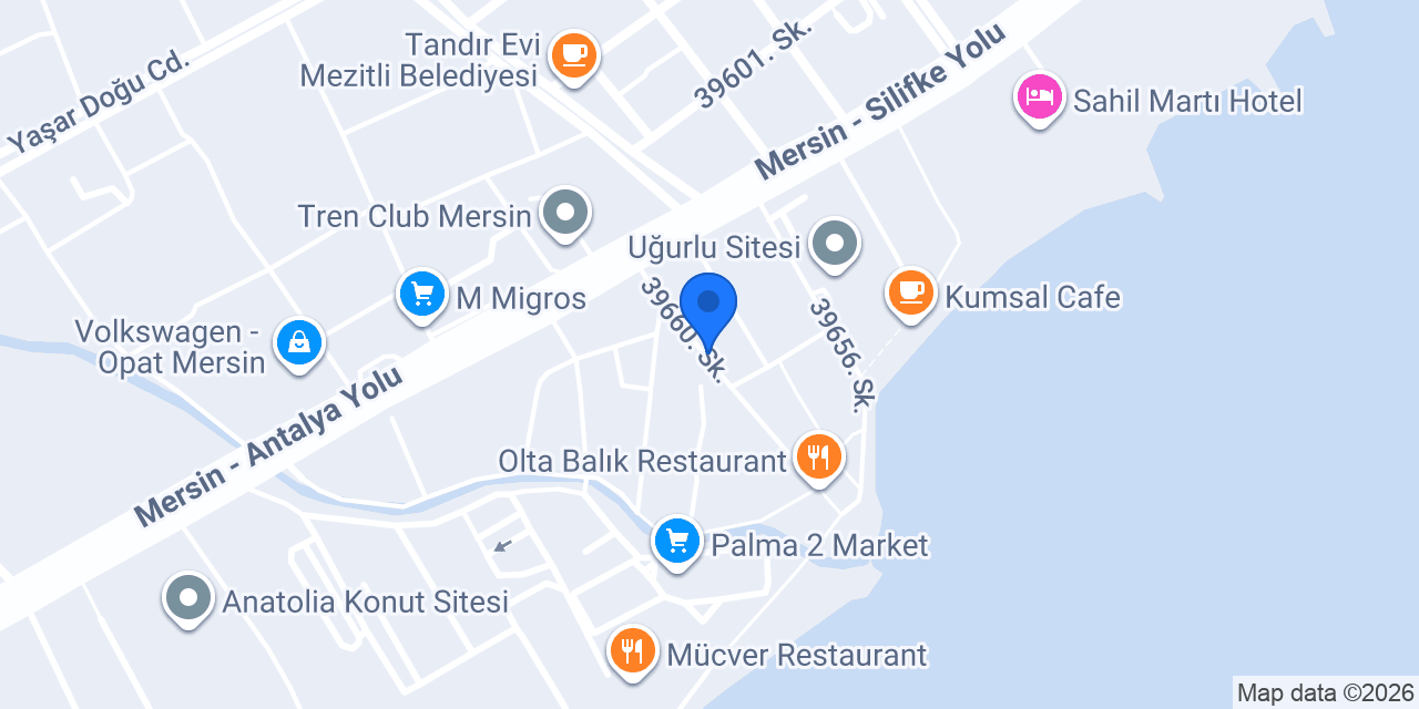Moy Mersin Emlak Ltd Агентство недвижимости в Турции. Квартиры, недвижимость Мерсин konumu