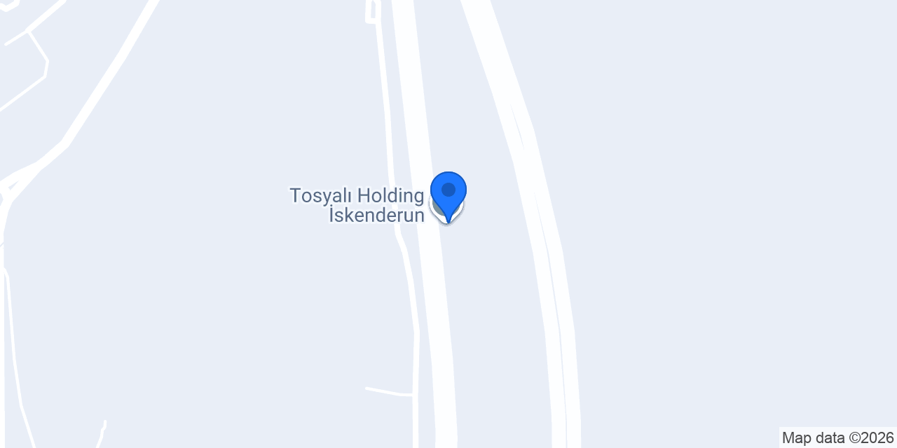 Tosyalı Holding İskenderun konumu