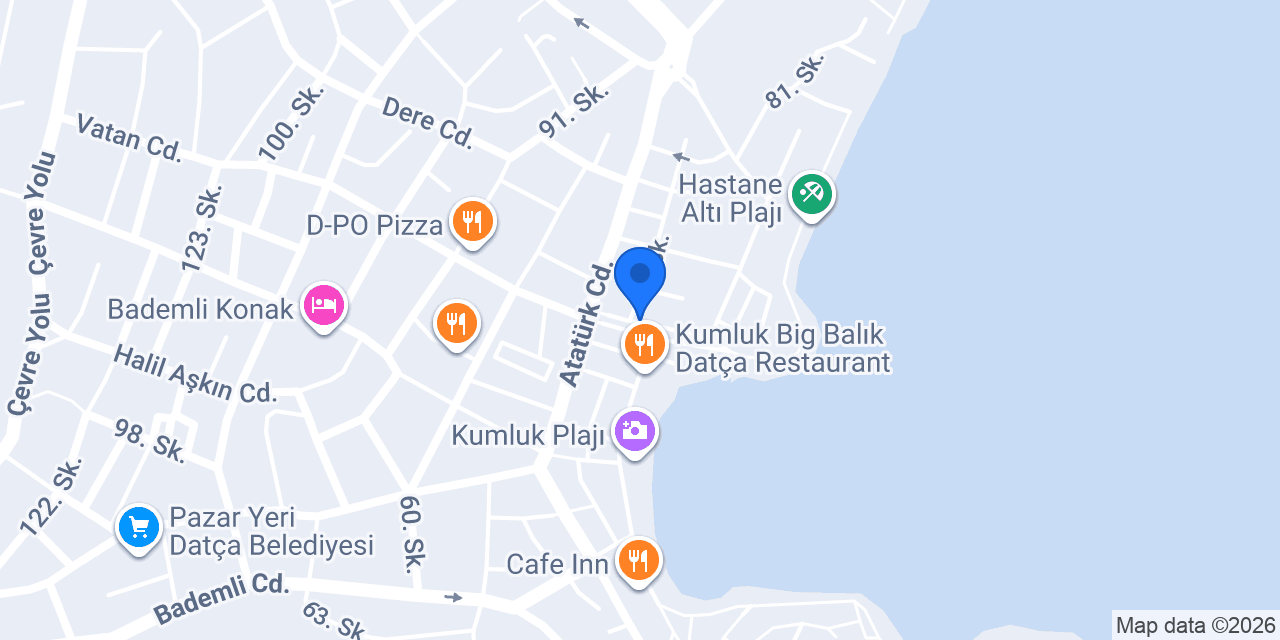 İl Fico Gelato Datça - İtalyan Dondurması konumu