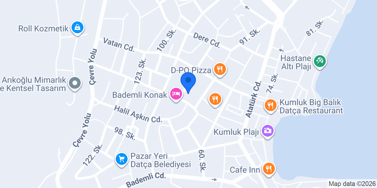 Datça Nakliyat konumu