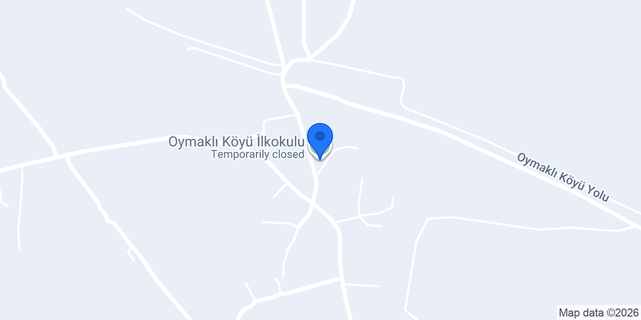 Oymaklı Köyü İlkokulu konumu