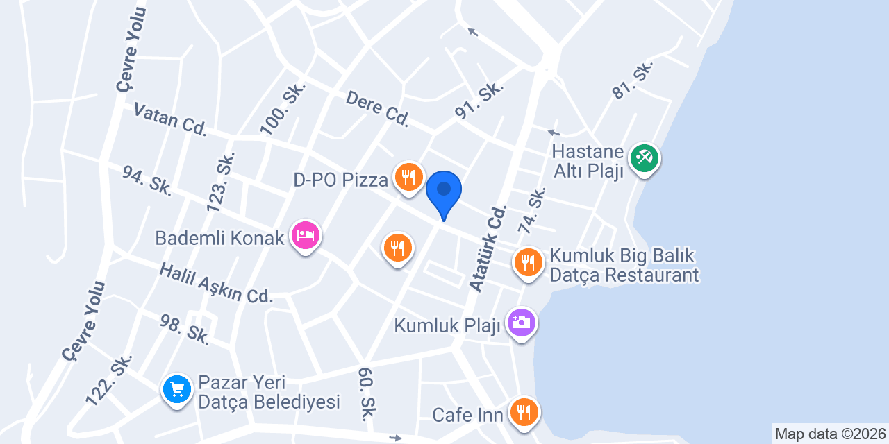 İki Tek Datça konumu