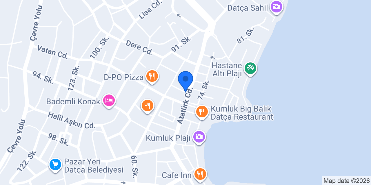 Eriman Rent A Car konumu