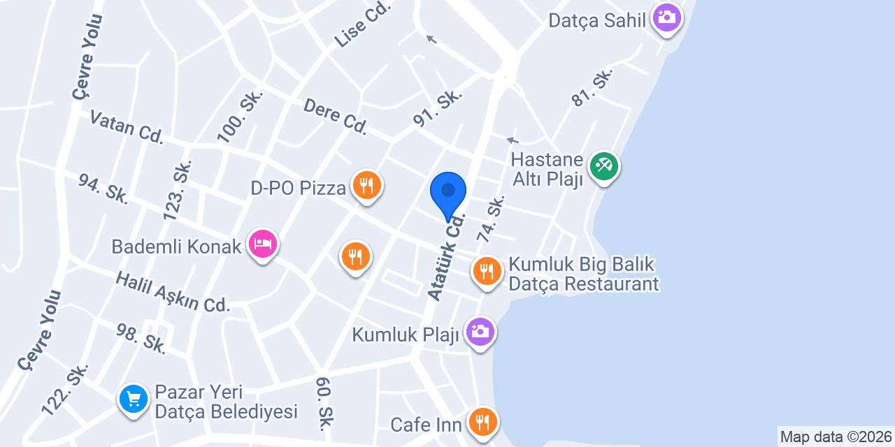 Datça Eczanesi konumu