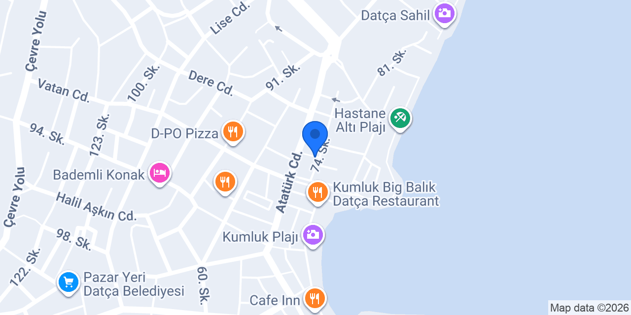 Mini kasap konumu