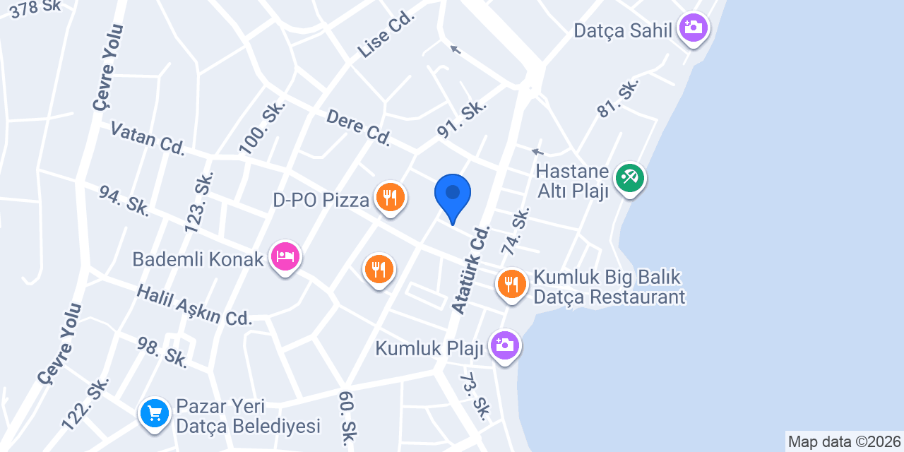 Bi İhtimal Datça konumu