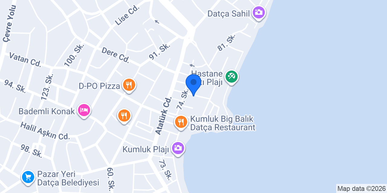 Transfer Datça konumu