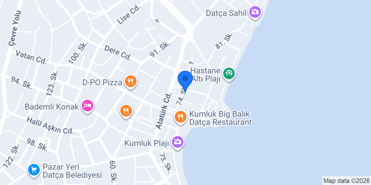 Betül'ün Mutfağı konumu