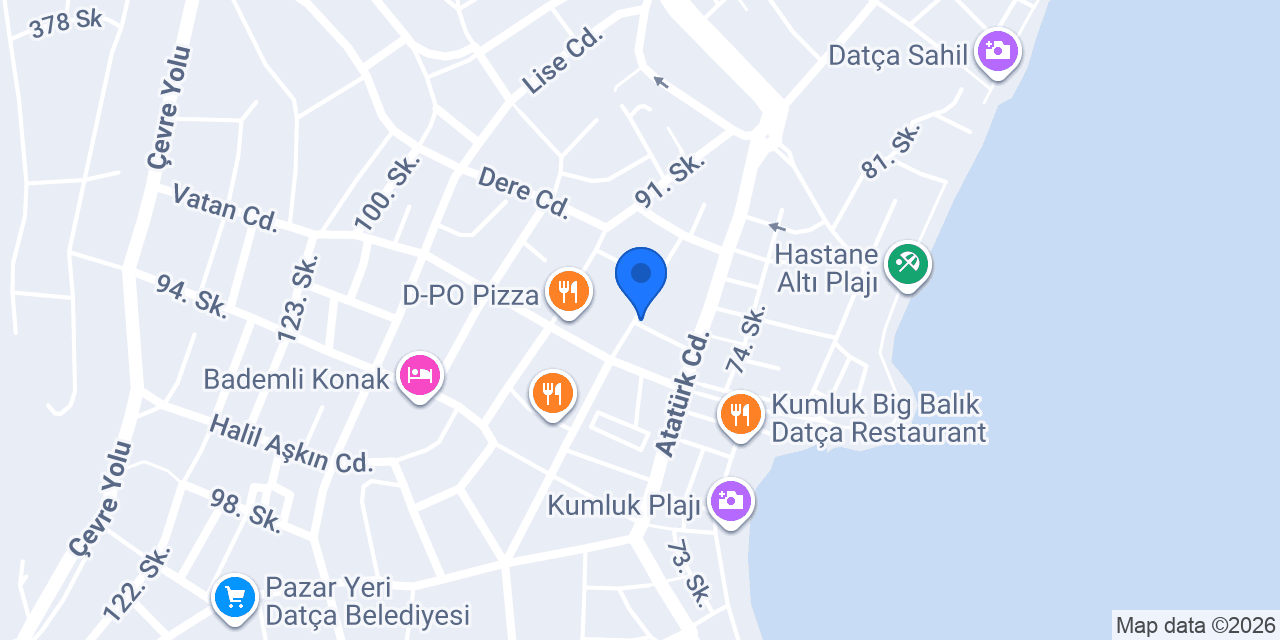 Sapa Datça konumu