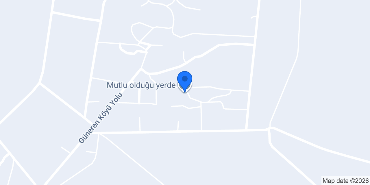 Mutlu olduğu yerde konumu