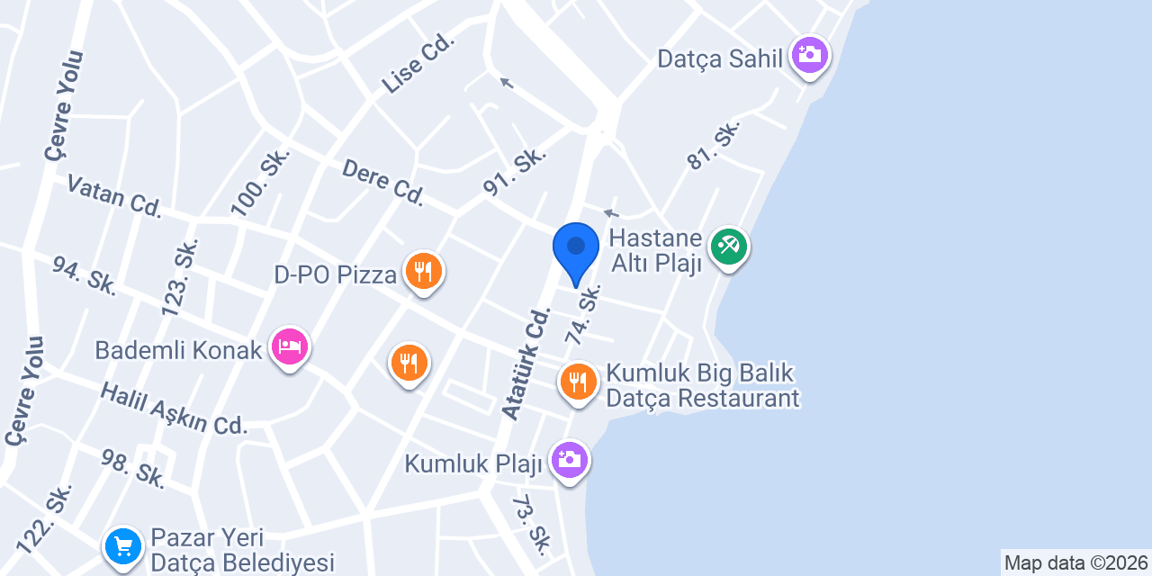 Datça Ayakkabı konumu