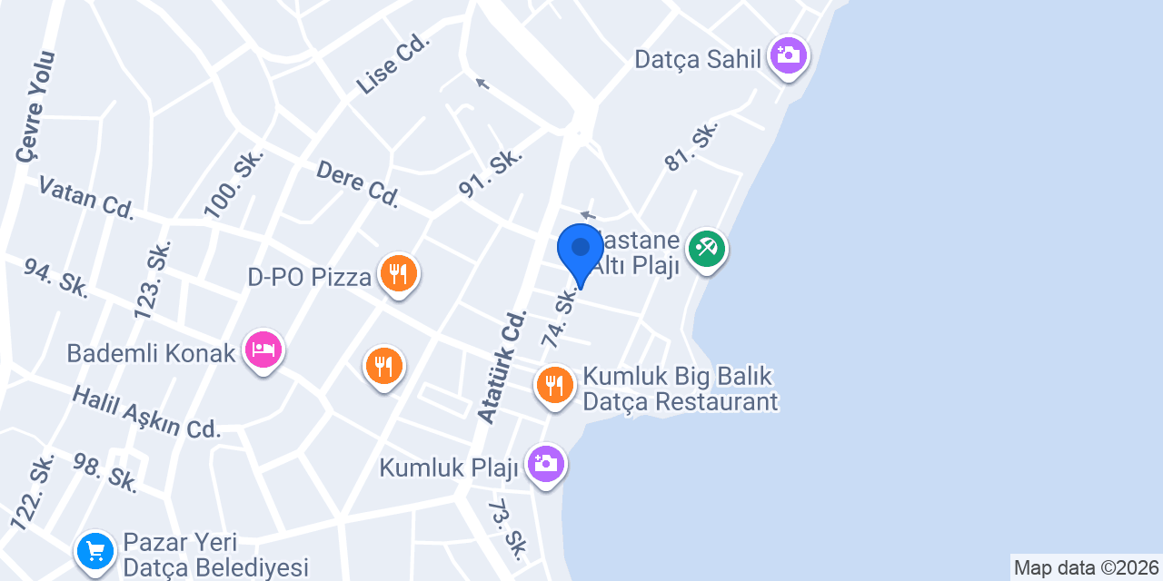 Şentop Sigorta Datça konumu