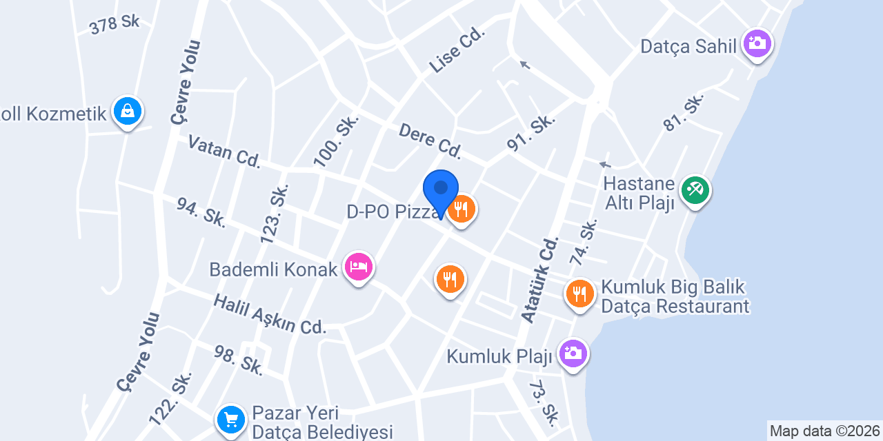 Thilda coffee & book store konumu