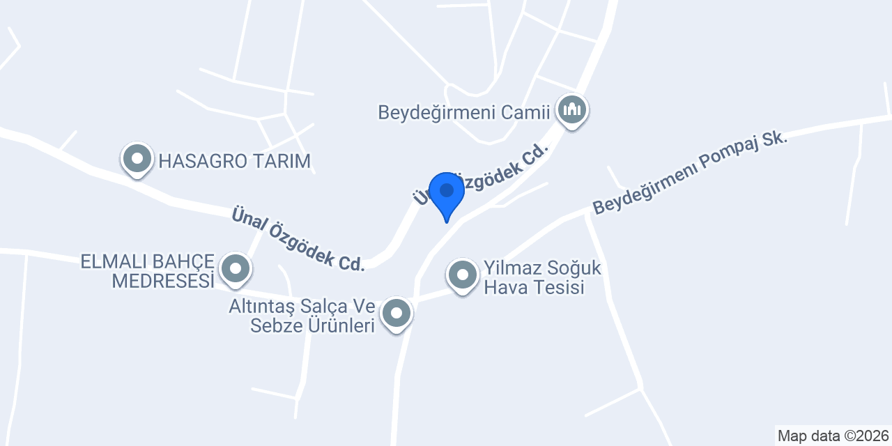 Adiguzel mantar elmali konumu